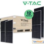 SET Φωτοβολταικό Πάνελ Mono 410W 12 τεμαχίων V-TAC 11550